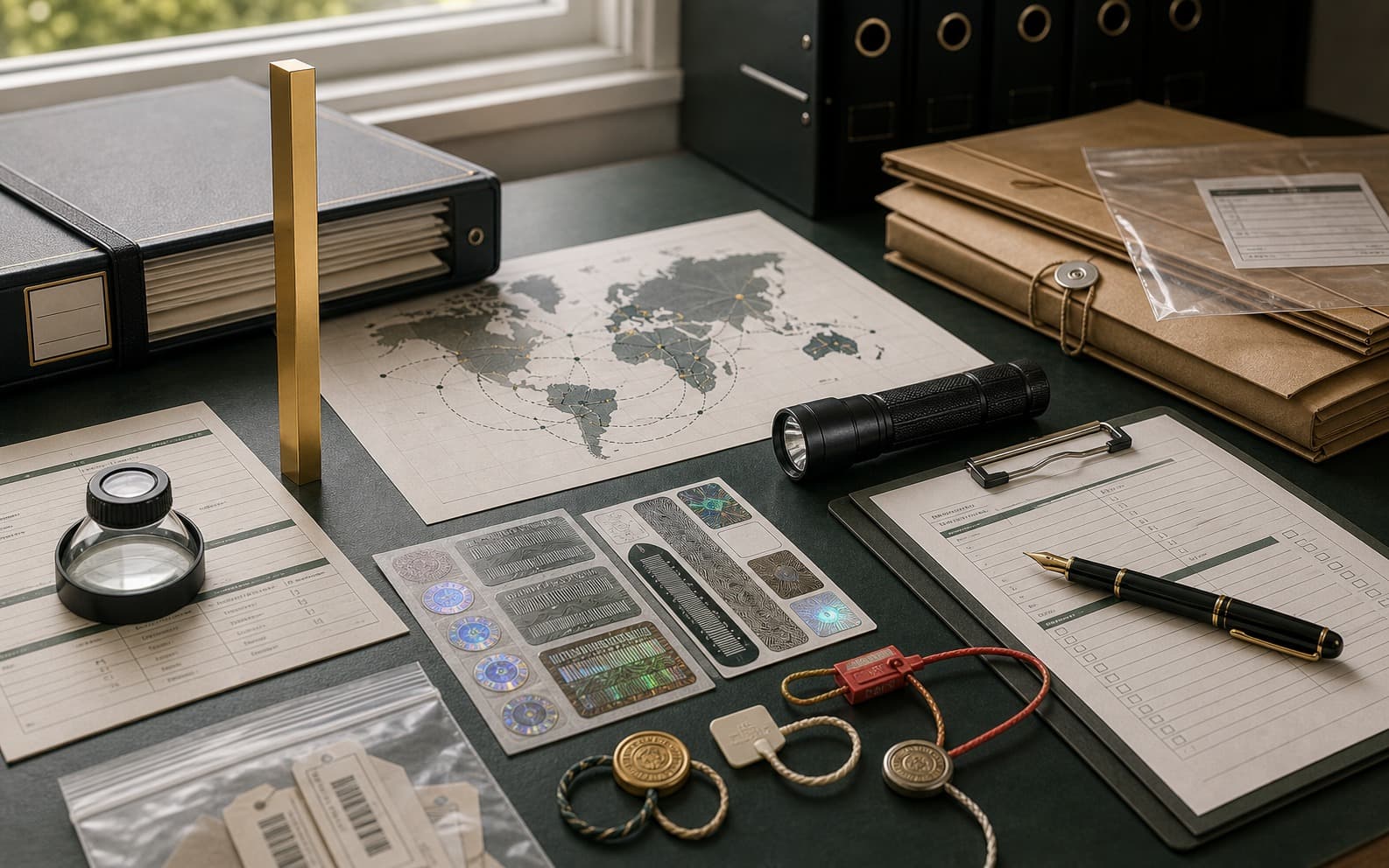 Counterfeit and illicit trade enforcement evidence, security labels and supply chain verification
